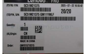 Lenovo 5C51M21375 CARDPOP 1 x TB4 BTB (Optional)