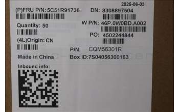 Lenovo 5C51R91736 CARDPOP FRU CARDPOP Pen charger Board