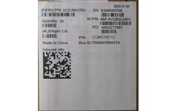 Lenovo 5C51R91753 CARDPOP FRU IO board BD/243551 Cook-2