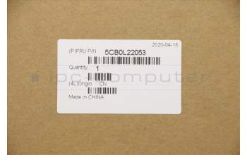 Lenovo 5CB0L22053 COVER Hinge Cover L 80Q1