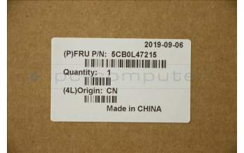 Lenovo 5CB0L47215 C-Abdeckung mit Tastatur, Hebräisch, Hintergrundbeleuchtung