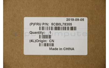 Lenovo 5CB0L78355 COVER UpperCase W 80TL W/KB/TP/Cable ND