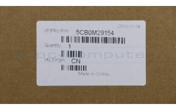Lenovo 5CB0M29154 COVER UpperCaseASML80TV BLACK GE IMR