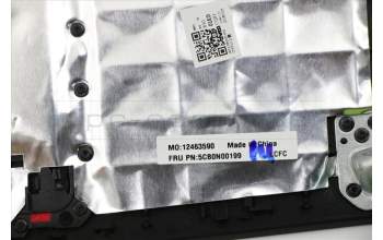 Lenovo 5CB0N00199 COVER Upper Case L 80WK W/KB SP BL