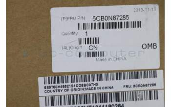 Lenovo 5CB0N67285 C-Abdeckung mit Tastatur, USA – Englisch, RGB-Hintergrundbel