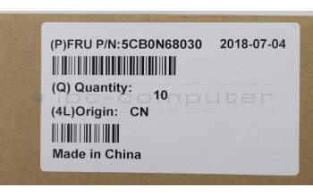 Lenovo 5CB0N68030 COVER Hinge Cover C 80X7 MID