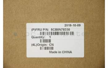 Lenovo 5CB0N78330 COVER UpperCaseC80X4 MGRW/KB NFP NBL BEL
