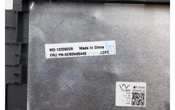 Lenovo 5CB0N86449 COVER UPPERCASEASML80XLIG IMR USINT KB