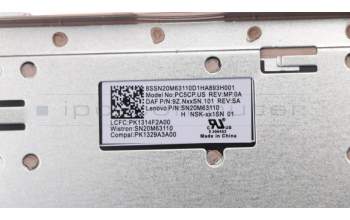 Lenovo 5CB0N86579 COVER UPPERCASEASML80XLRD IMR HEB KB