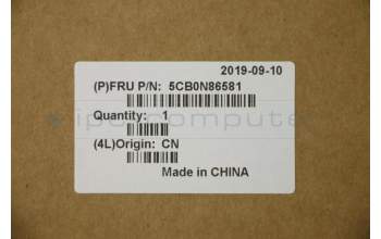 Lenovo 5CB0N86581 COVER UPPERCASEASML80XLIG IMR US KB