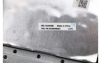 Lenovo 5CB0N86581 COVER UPPERCASEASML80XLIG IMR US KB