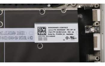 Lenovo 5CB0P19121 COVER Upper Case L 81A8 PTN FP BLW/KBUS