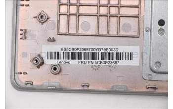 Lenovo 5CB0P23687 COVER Up Case ASM 3N 81A4 W/KB HEB Grey