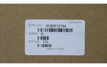 Lenovo 5CB0P23784 COVER Up Case ASM 3N 81A4 W/KB GE White