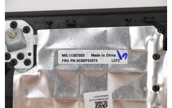 Lenovo 5CB0P24374 COVER UpperCaseASML80YYBK CZE SLK KB BL