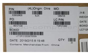 Lenovo 5CB0Q09628 COVER Hinge Cover L 80Y7 COP