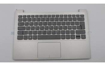 Lenovo 5CB0Q17575 C-Abdeckung mit Tastatur, Skandinavien, Mineralgrau