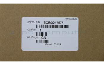 Lenovo 5CB0Q17575 C-Abdeckung mit Tastatur, Skandinavien, Mineralgrau