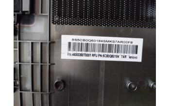 Lenovo 5CB0Q60184 Unterer Gehäuseteil W 81AX B mit Schwamm IG