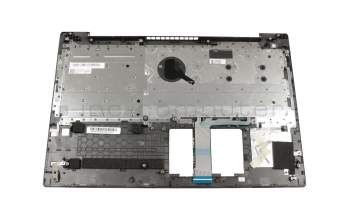 5CB0Q60229 original Lenovo keyboard incl. topcase IT (italian) grey/grey