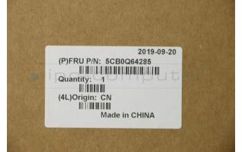 Lenovo 5CB0Q64285 COVER UpperCaseC81AYW/KB NFP BL IG CZSK