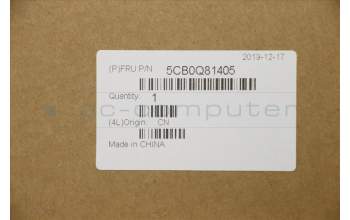 Lenovo 5CB0Q81405 COVER UpperCase 3N 81A6 MG W/KB SPA