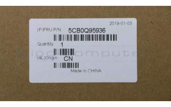 Lenovo 5CB0Q95936 COVER Upper Case C 81CT PT BL W/KB USA