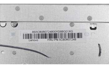 Lenovo 5CB0R07248 COVER Upper Case 3N 81F5 PG W/KB NBL SW