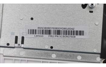Lenovo 5CB0R07608 COVER UpCase ASM 3N 81F4 BW NBL W/KB HB