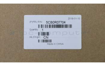 Lenovo 5CB0R07704 COVER UpCase ASM 3N 81F4 PG NBL W/KB FR