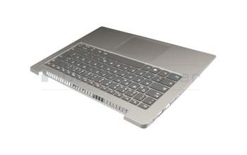 5CB0R07724 original Lenovo keyboard incl. topcase DE (german) grey/silver