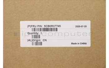 Lenovo 5CB0R07745 COVER UpCaseASM 3N 81F4 PG NBL W/KB UKR