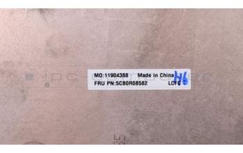 Lenovo 5CB0R08582 Unt. Gehäuse L 81EK LB