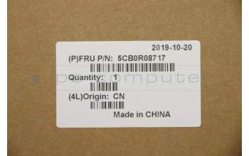 Lenovo 5CB0R08717 COVER UpperCase L 81EK W/KB PTN FP BL BE