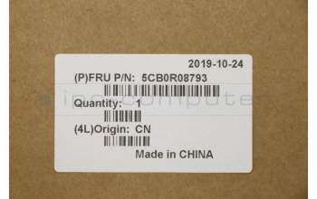 Lenovo 5CB0R08793 COVER UpperCase L 81EK W/KB IG FP BL BE
