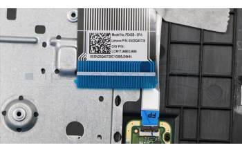 Lenovo 5CB0R11689 COVER UpperCaseL 81EU MGR W/KB FP BL SP