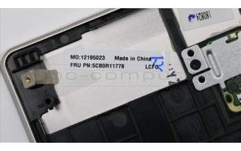 Lenovo 5CB0R11778 COVER UpperCaseL 81EU MGR W/KB FP BL ND