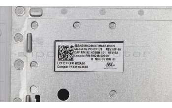 Lenovo COVER UpCaseASM W/KB L81DA PG ENG for Lenovo IdeaPad 330-14IKB (81G2/81DA)
