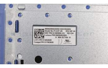 Lenovo COVER UpCaseASM W/KB L81DA LBU ENG for Lenovo IdeaPad 330-14IKB (81G2/81DA)