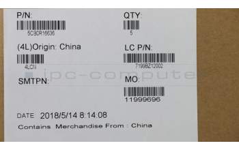 Lenovo 5CB0R16636 COVER HINGE CAP L81DC 15T CHOC
