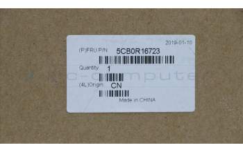 Lenovo 5CB0R16723 C-Abdeckung mit Tastatur, Englisch (GB), Eisengrau, Ohne_Hintergrundbeleuchtung