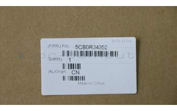 Lenovo 5CB0R34352 UNT. GEHÄUSE 81D7 GRAPHITGRAU