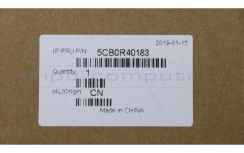 Lenovo 5CB0R40183 COVER UpperCase L 81FV W/KB WH BL PO