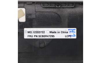 Lenovo 5CB0R47295 COVER Upper Case L 81HA FP BL IG W/KBIT