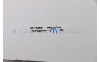Lenovo 5CB0R48727 COVER LCD COVER L81FK WHITE W/ANTE W/EDP