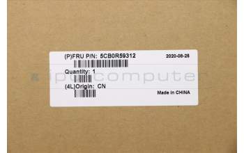 Lenovo 5CB0R59312 COVER UpCaseASM W/KB L81DE CL HBW