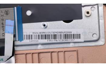Lenovo 5CB0R61357 COVER UpCase ASM 3N 81J1 BW W/KB HEB