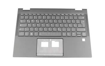 5CB0S15937 original Lenovo keyboard DE (german) grey with backlight