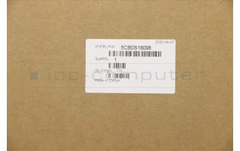 Lenovo 5CB0S16098 C-Abdeckung mit Tastatur, Spanisch, Grau, Hintergrundbeleuchtung, Fingerabdruck