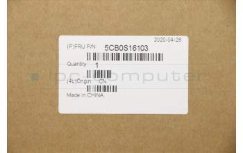 Lenovo 5CB0S16103 COVER UpperCase C81J7GY FP w/BLKB NORDI